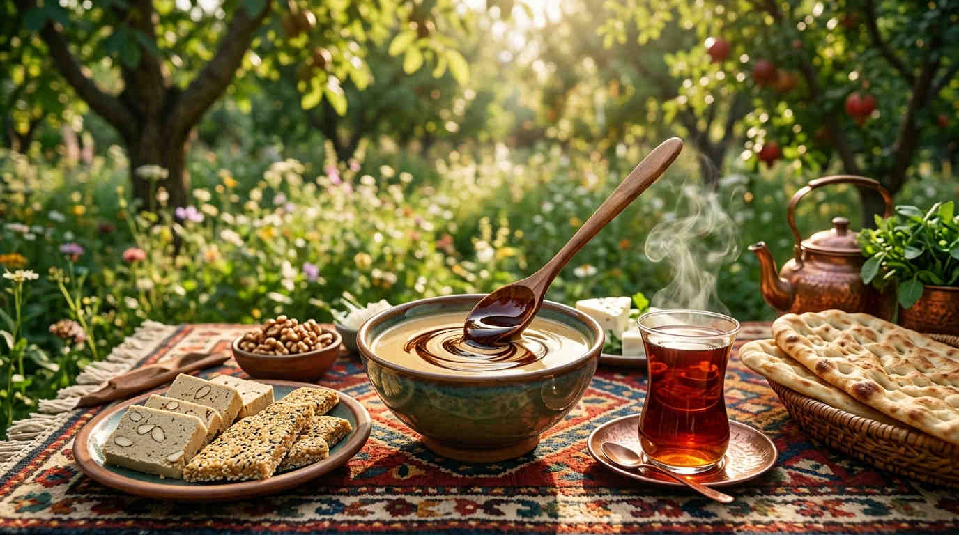 ارده کنجد میزبان سفره ایرانی